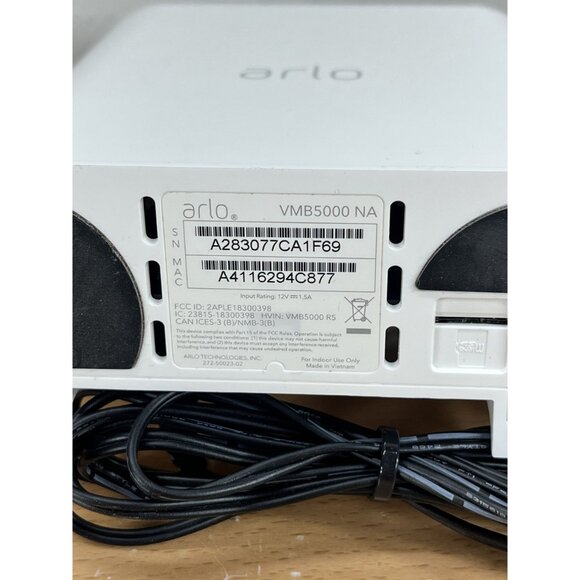 Arlo Ultra Smart Hub Base Station White Model VMB5000 #U0987 (AR) - Picture 7 of 7